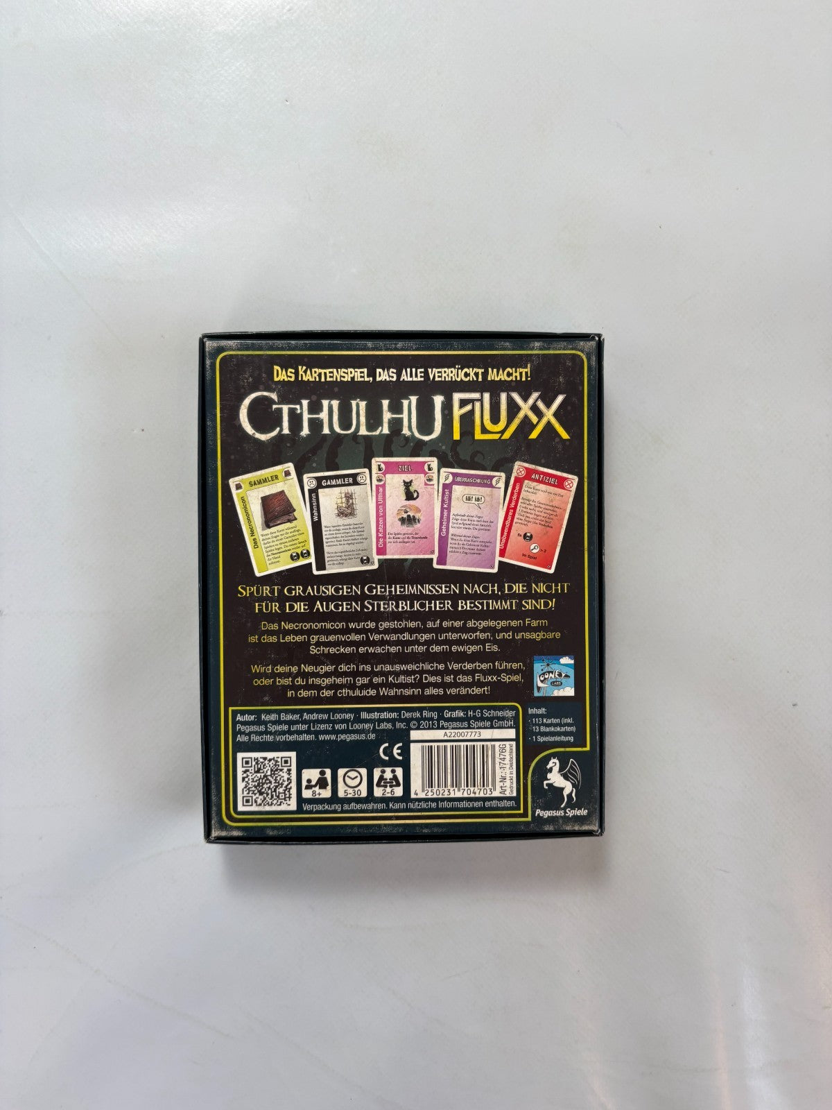Cthulhu Fluxx Deutsch Pegasus spiele Kartenspiel  Vollständig - Ansicht 8