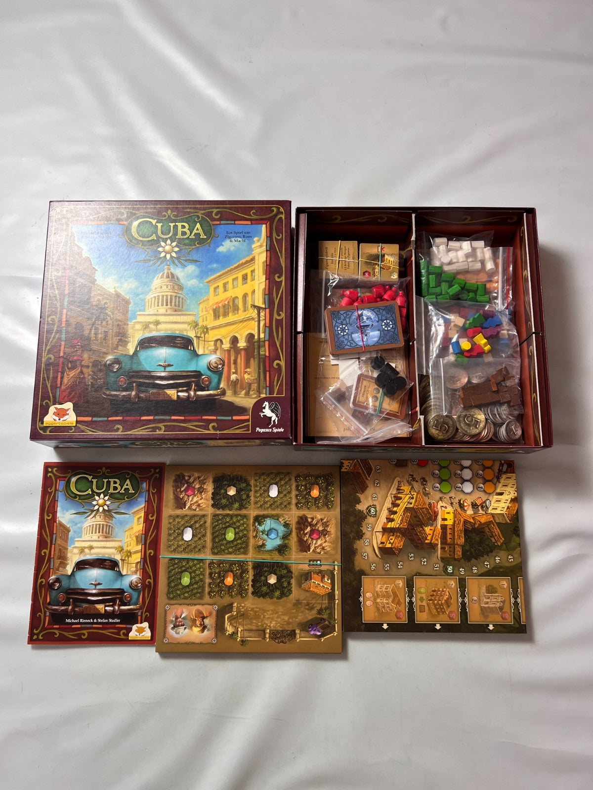 Cuba Ein Spiel um Zigarren Rum & Macht Brettspiel Gesellschaftsspiel Vollständig - Ansicht 2
