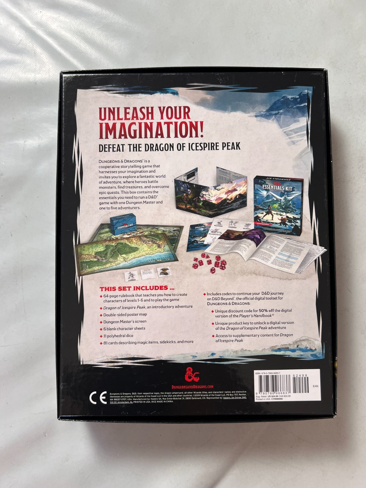 D&D 5E Essentials Kit - Einsteigerbox, gebraucht, englisch - Vollständig - Ansicht 10