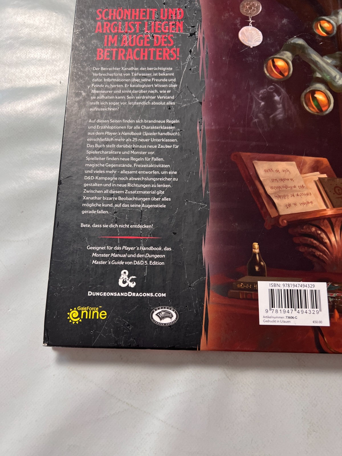 D&D: Xanathars Ratgeber für Alles - Spielhilfe Dungeons & Dragons 5.0 - Ansicht 9