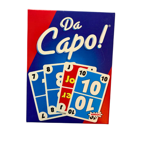 DA CAPO! - Amigo Kartenspiel 9720 Pauli – SKU A12406 – Kartenspiel gebraucht kaufen bei Brettspielimperium