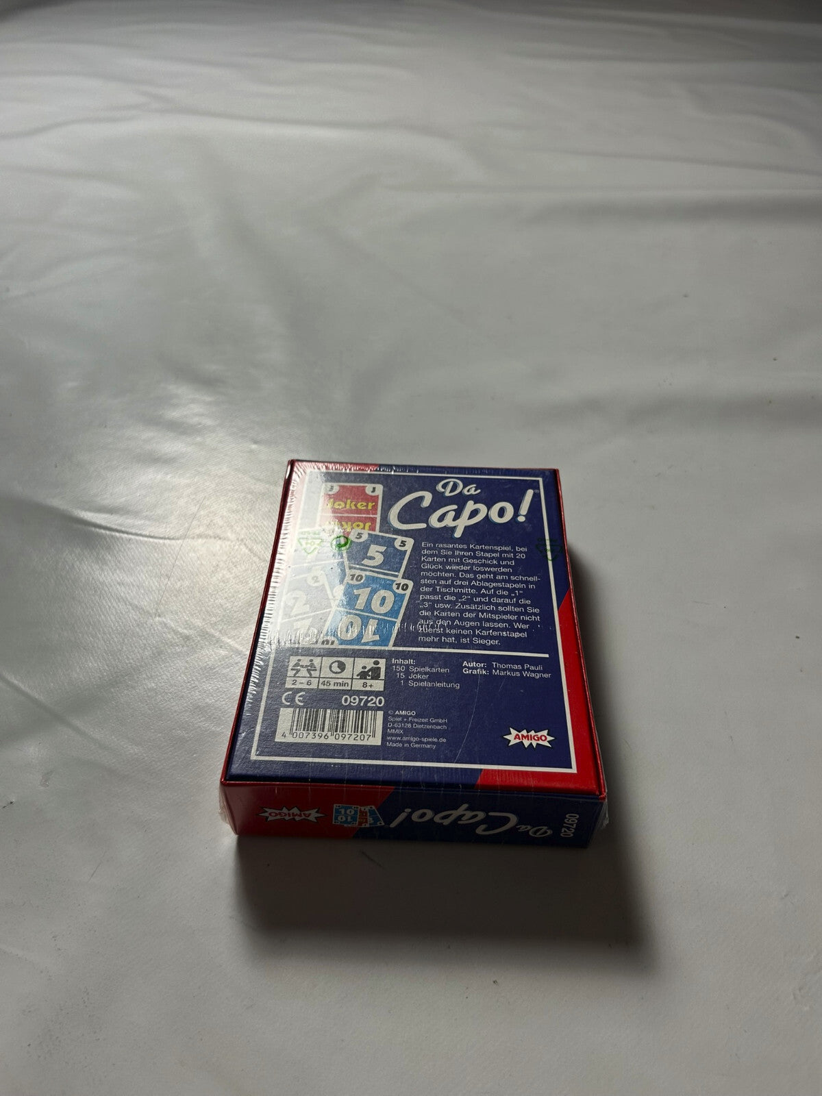 DA CAPO!  Amigo Kartenspiel 9720 Pauli NEU in Folie OVP - Ansicht 7
