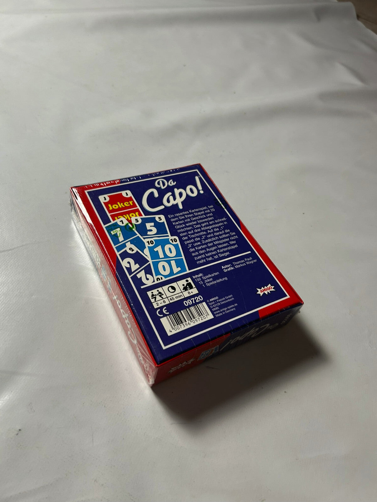 DA CAPO!  Amigo Kartenspiel 9720 Pauli NEU in Folie OVP - Ansicht 9