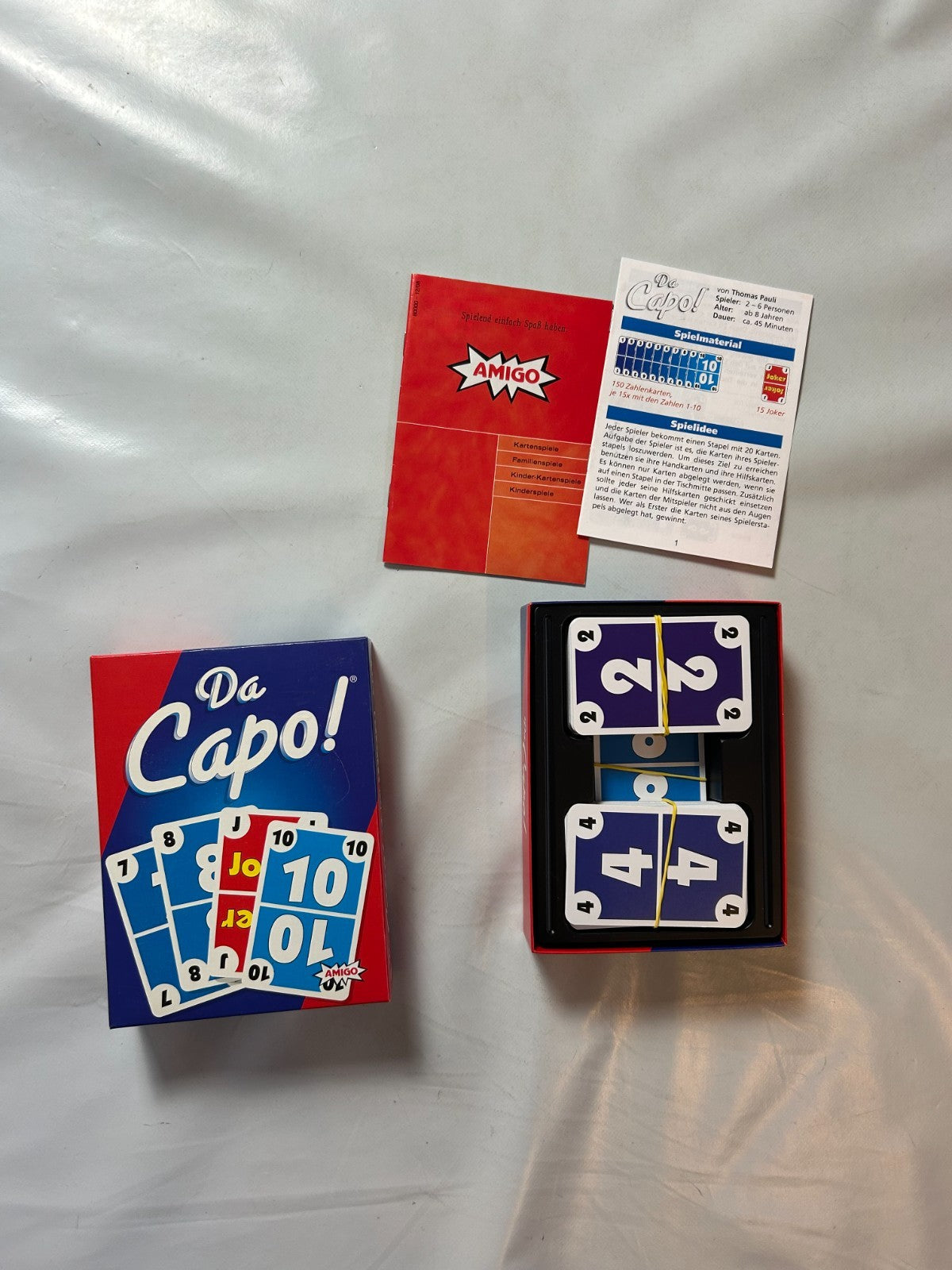 DA CAPO!  Amigo Kartenspiel 9720 Pauli  Vollständig - Ansicht 6