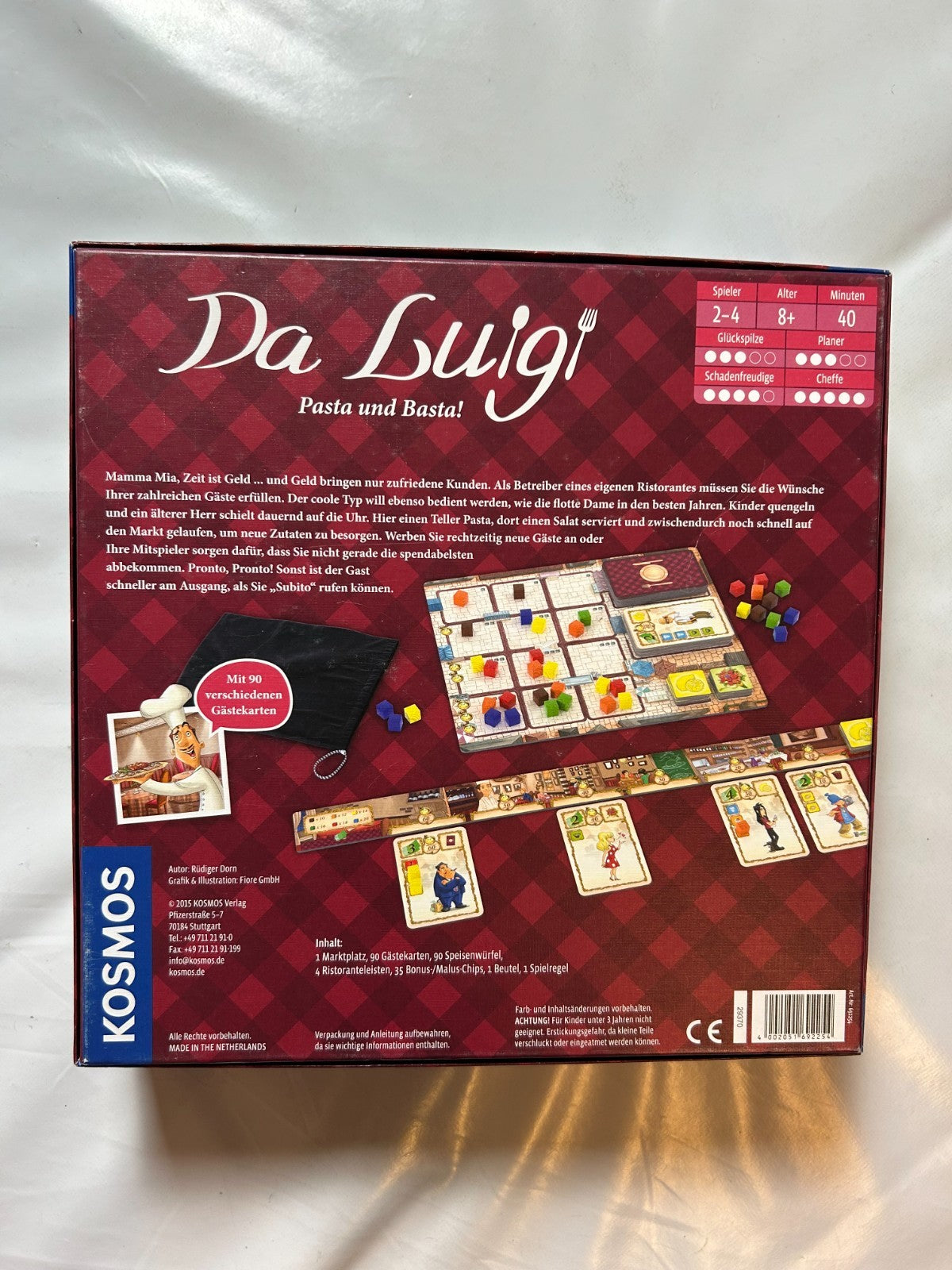 Da Luigi - Pasta und Basta! Rüdiger Dorn KOSMOS - Vollständig - Ansicht 10