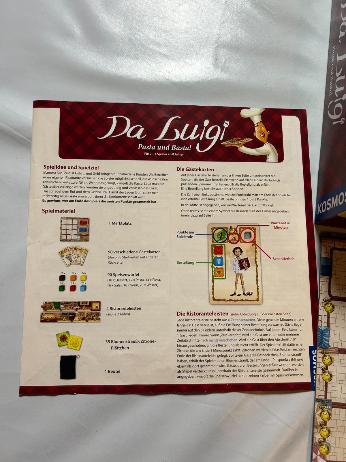 Da Luigi - Pasta und Basta! Rüdiger Dorn KOSMOS - Vollständig - Ansicht 8