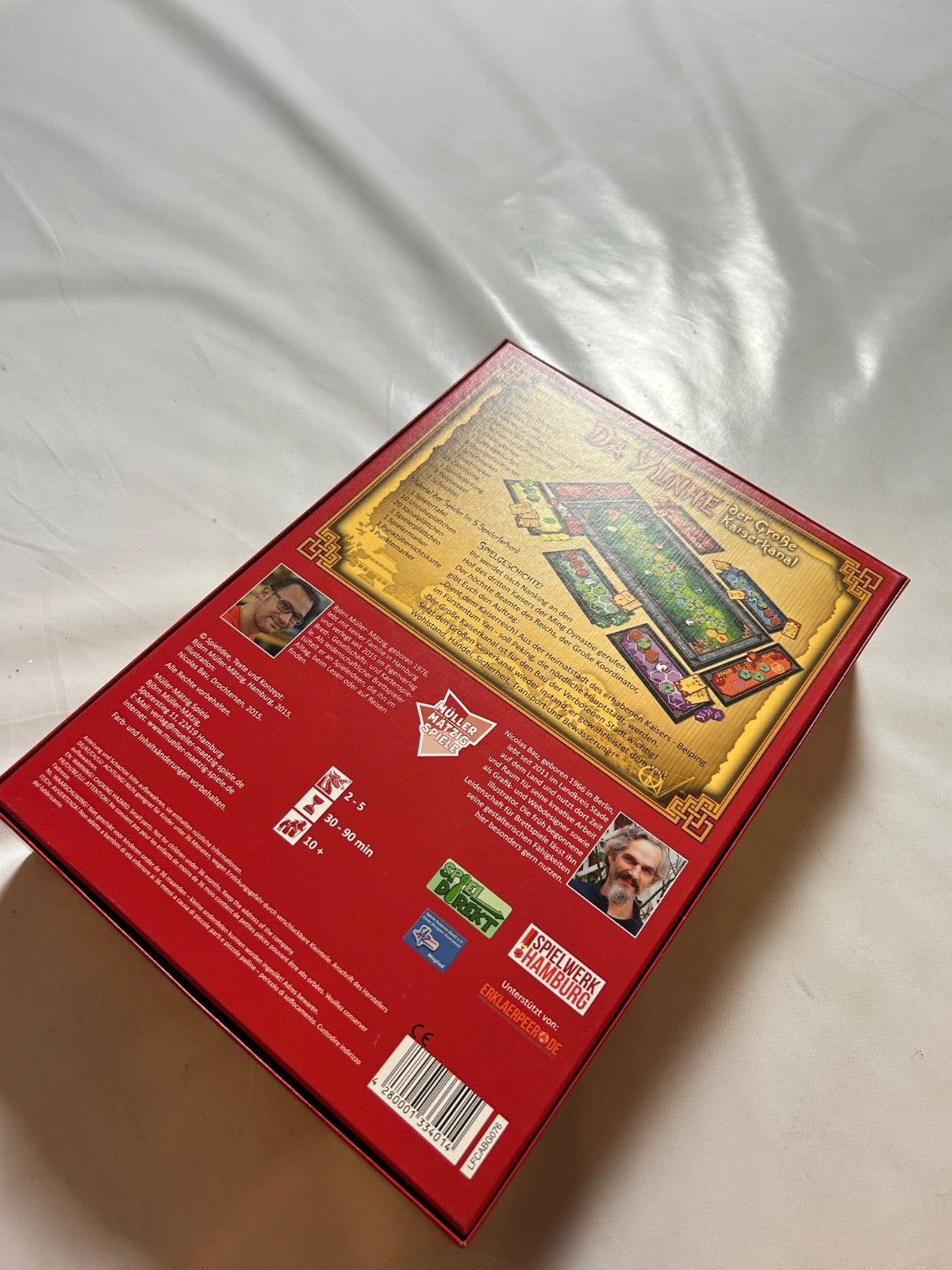 Da Yunhe Der große Kaiserkanal Müller-Mätzig 2015 Brettspiel - Vollständig - Ansicht 12
