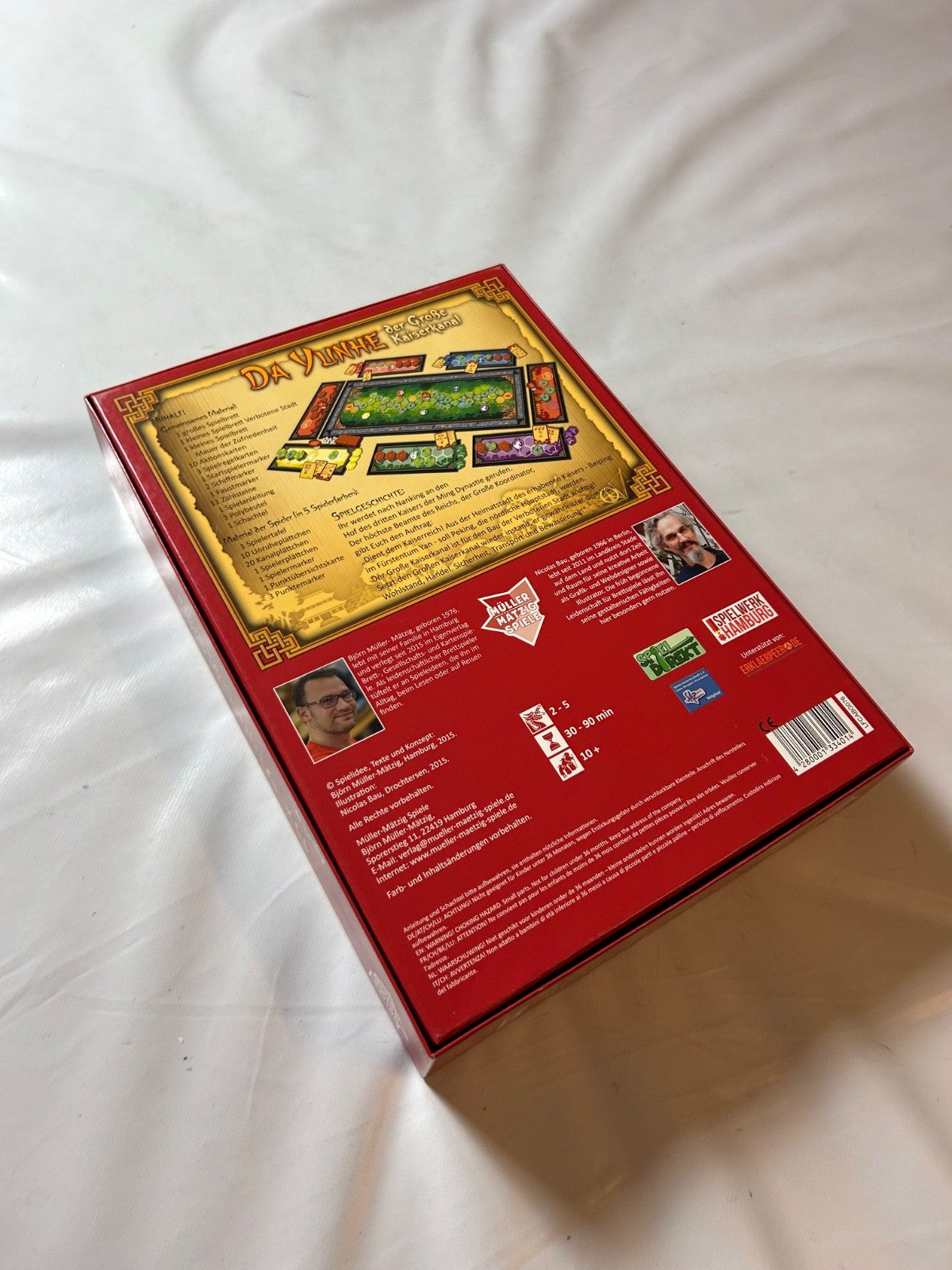 Da Yunhe Der große Kaiserkanal Müller-Mätzig 2015 Brettspiel - Vollständig - Ansicht 13