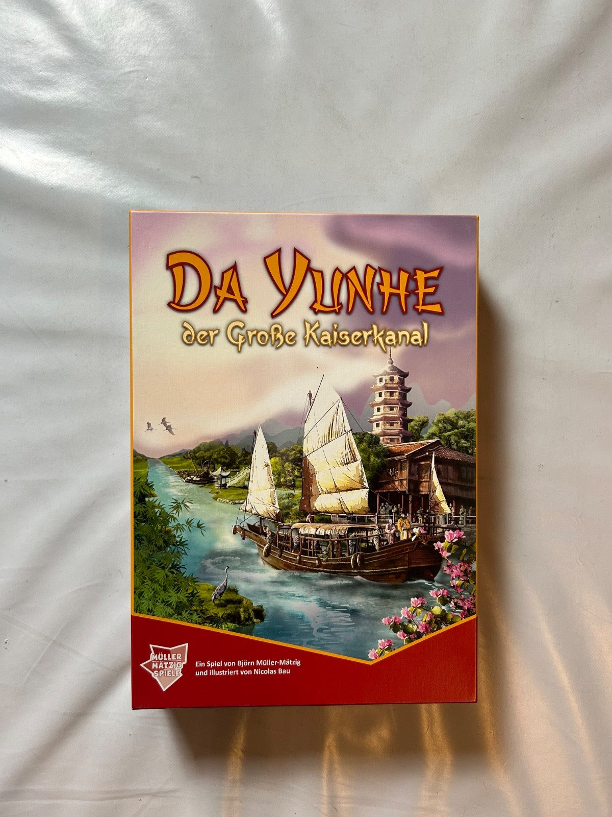 Da Yunhe Der große Kaiserkanal Müller-Mätzig 2015 Brettspiel - Vollständig - Ansicht 2