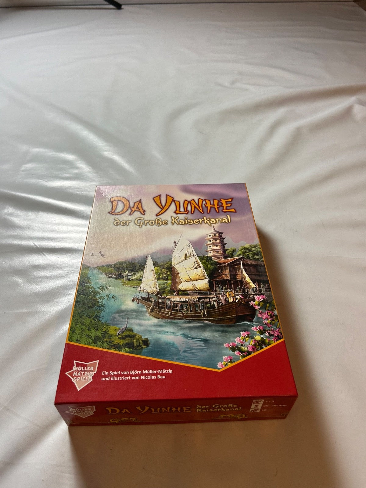 Da Yunhe Der große Kaiserkanal Müller-Mätzig 2015 Brettspiel - Vollständig - Ansicht 3