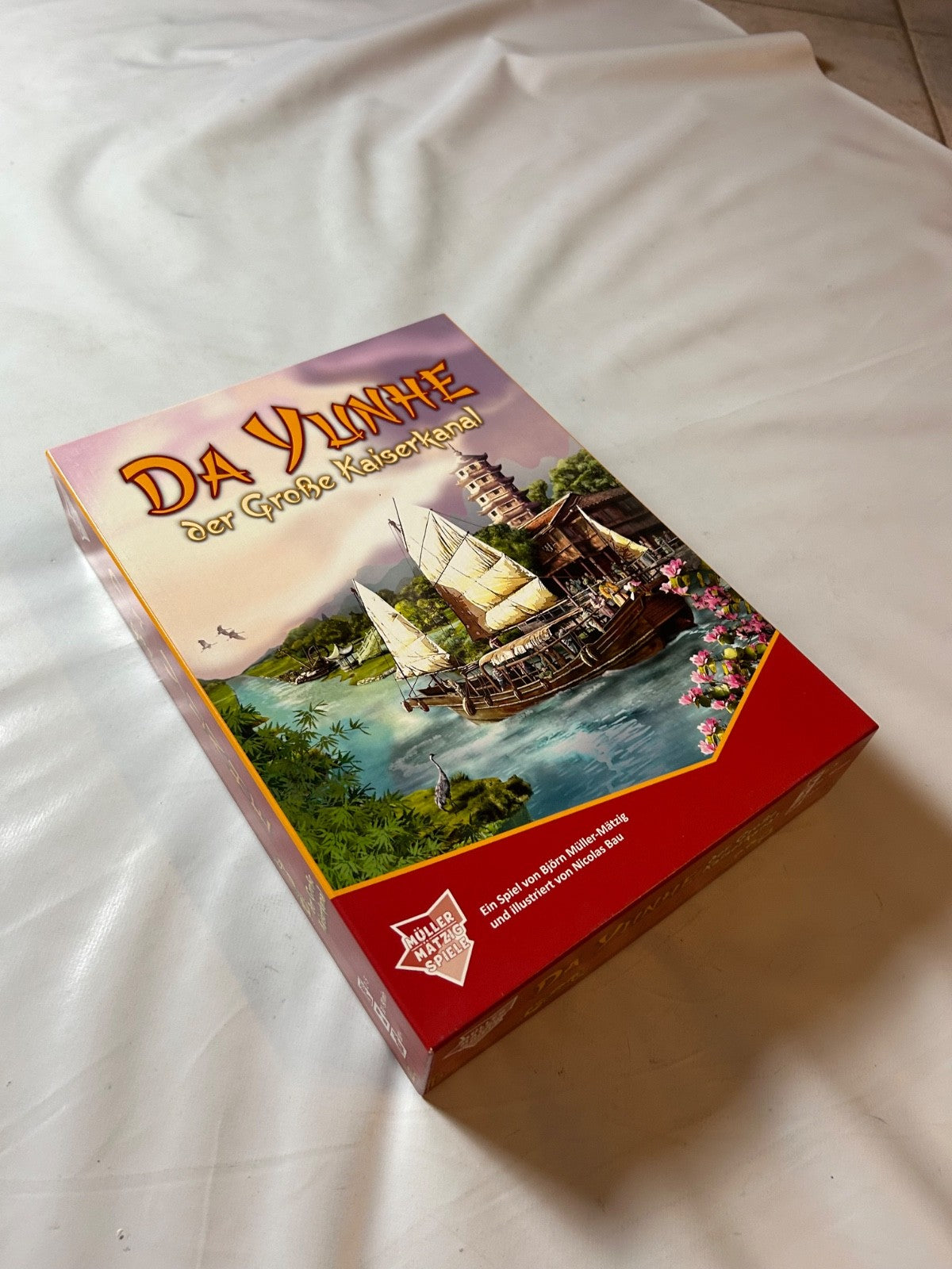 Da Yunhe Der große Kaiserkanal Müller-Mätzig 2015 Brettspiel - Vollständig - Ansicht 5