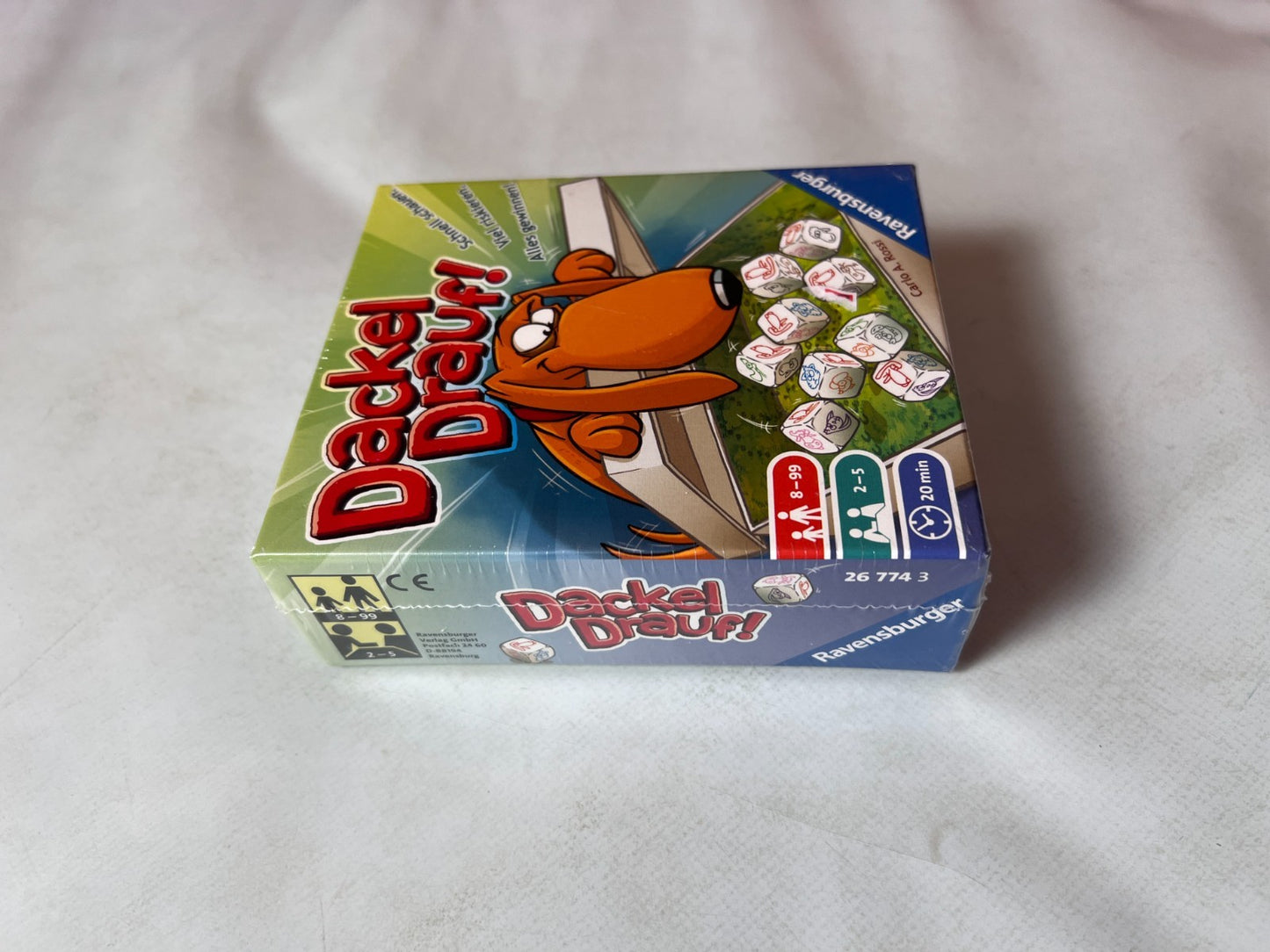 Dackel Drauf! Kartenspiel Würfelspiel Ravensburger 2018 - NEU in Folie - Ansicht 3