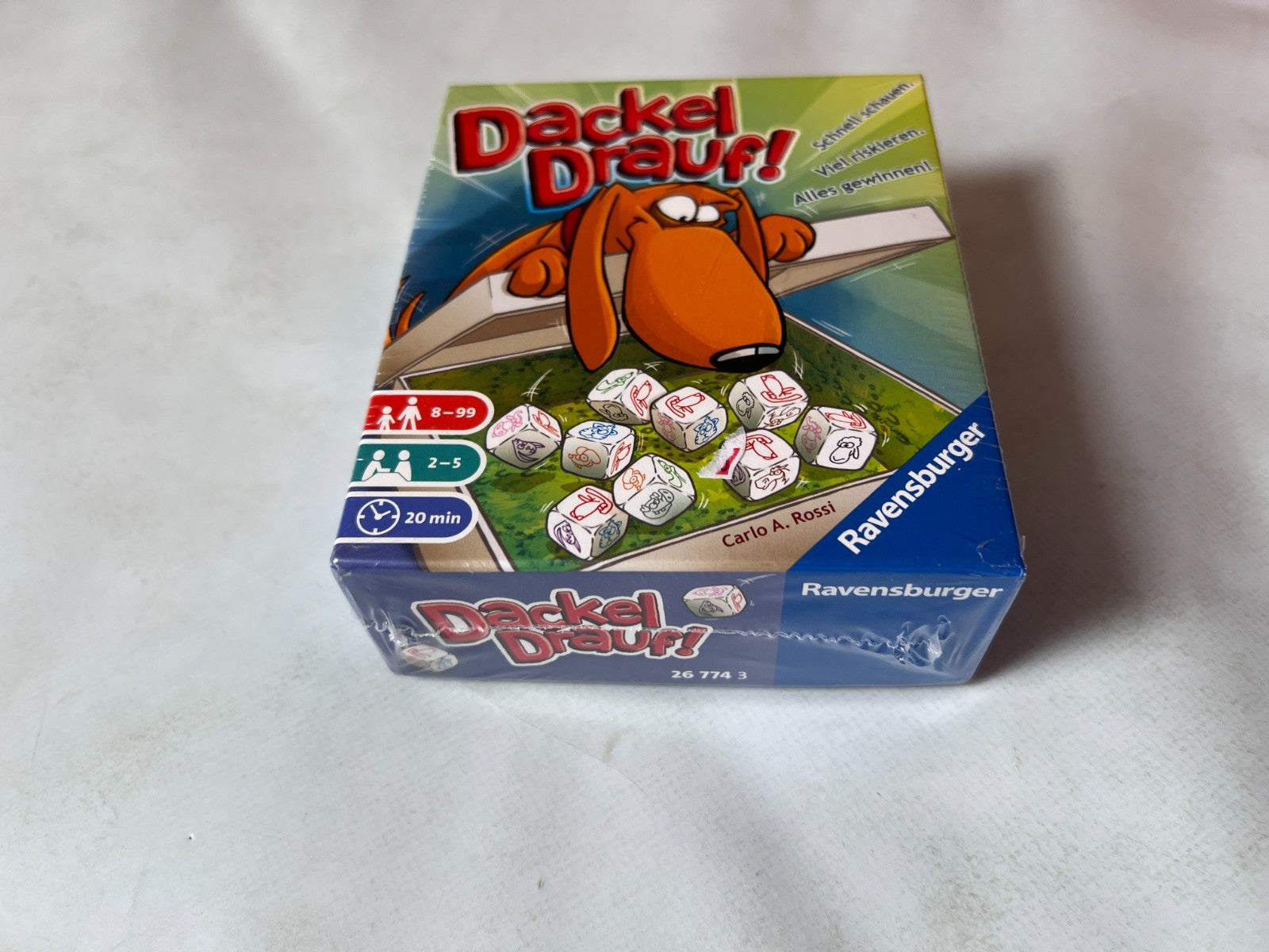 Dackel Drauf! Kartenspiel Würfelspiel Ravensburger 2018 - NEU in Folie - Ansicht 6