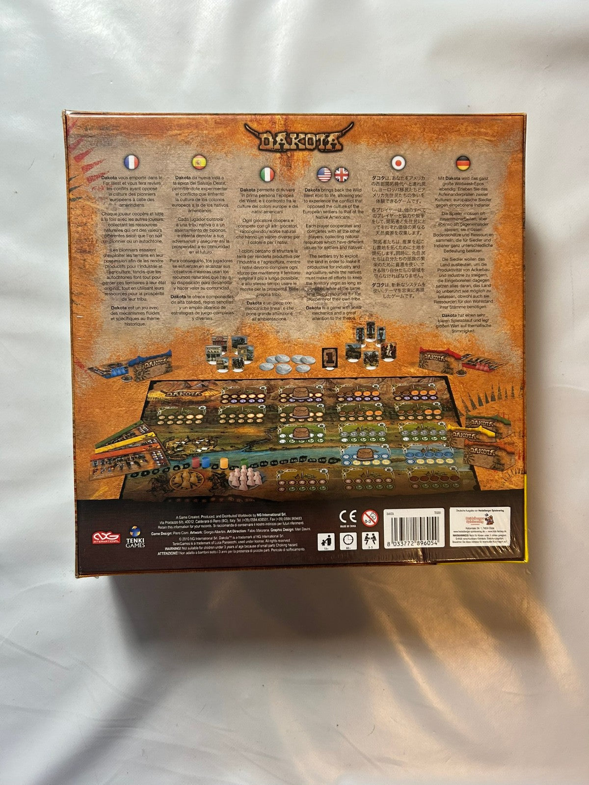 Dakota Spiel Deutsche Ausgabe Brettspiel  Neu in Folie - Ansicht 6