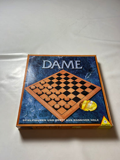 Dame Holz Spiel Brettspiel PIATNIK Gesellschaftsspiel  - Unbespielt - Ansicht 3