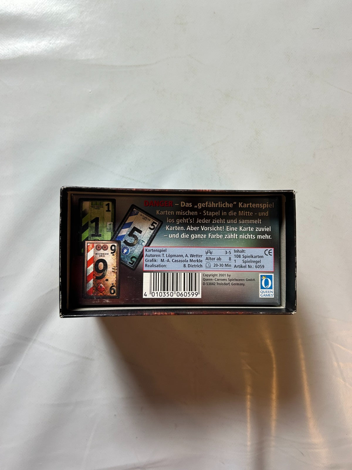 DANGER von Queen Games  KartenSpiel / Strategiespiel  Vollständig - Ansicht 8