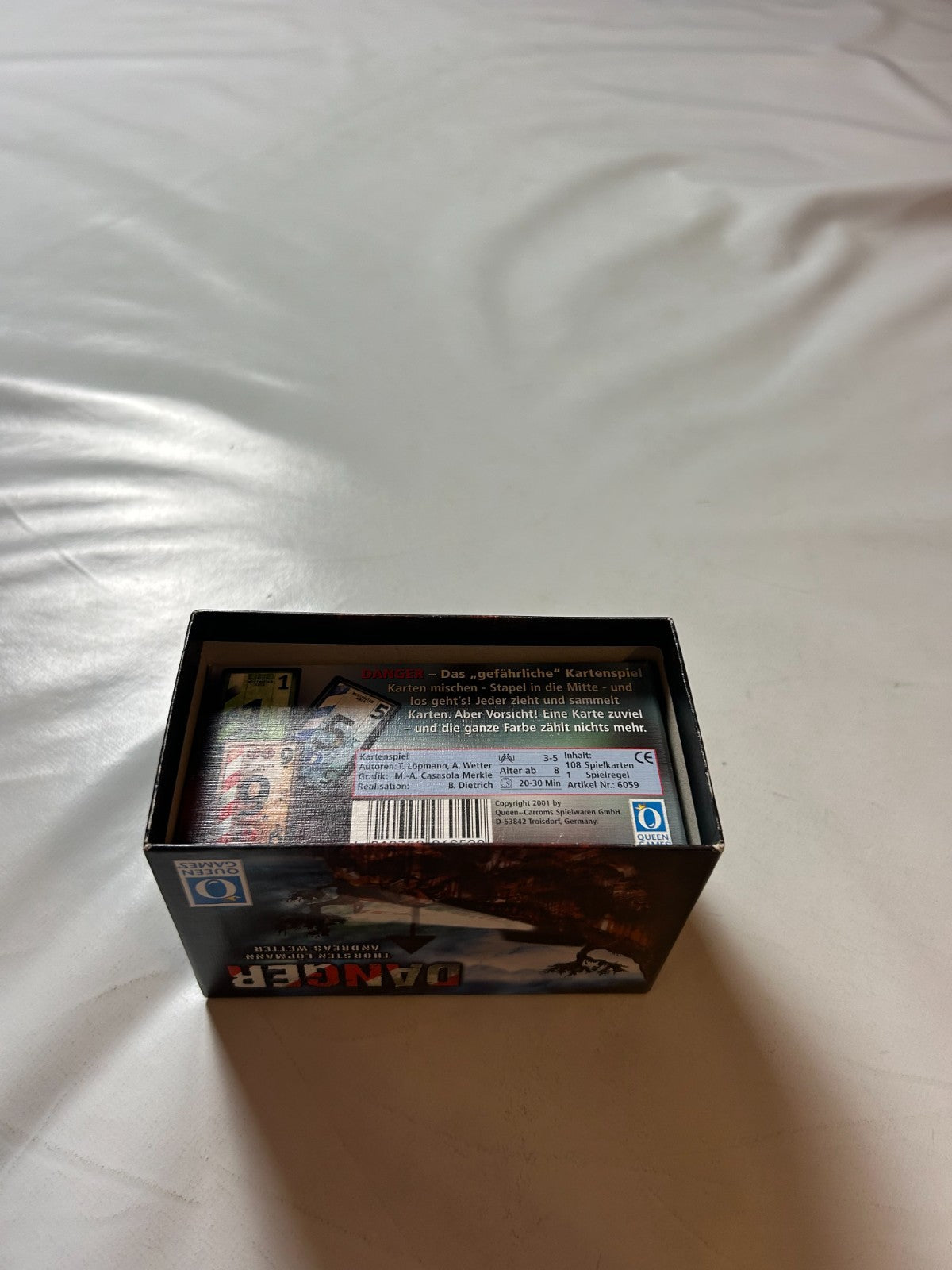 DANGER von Queen Games  KartenSpiel / Strategiespiel  Vollständig - Ansicht 9