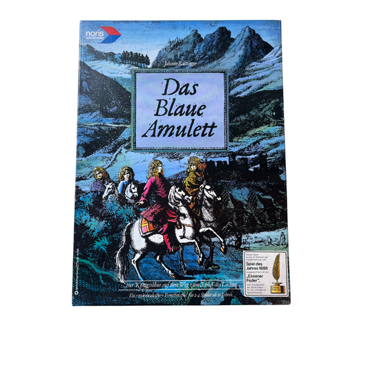 Das Blaue Amulett HolzfigurenBrettspiel, noris 1986 Spiele vollständig - Ansicht 1