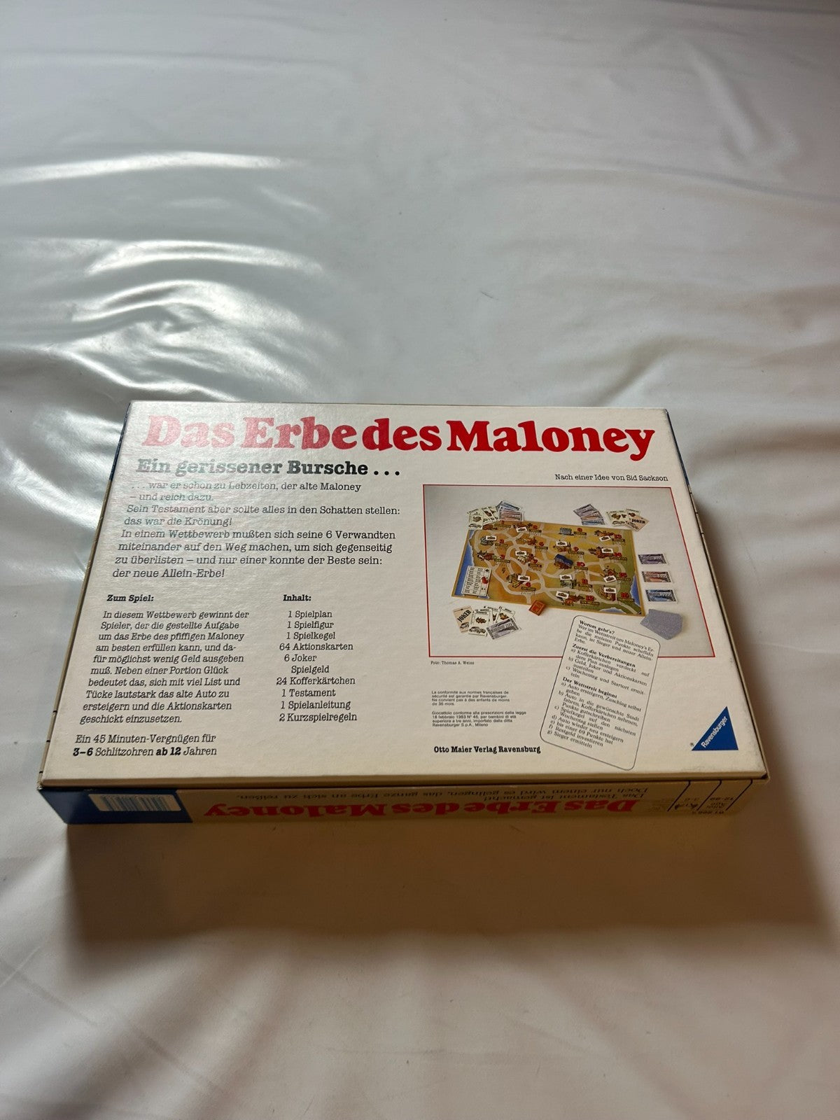 Das Erbe des Maloney – Ravensburger Brettspiel von 1988 – vollständig - Ansicht 12