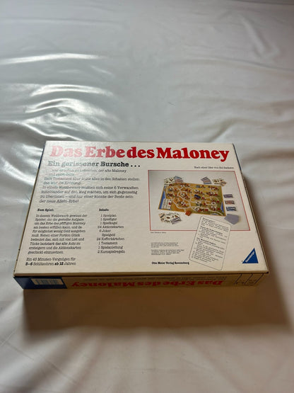 Das Erbe des Maloney – Ravensburger Brettspiel von 1988 – vollständig - Ansicht 12