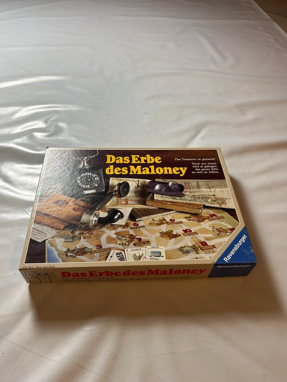 Das Erbe des Maloney – Ravensburger Brettspiel von 1988 – vollständig - Ansicht 3