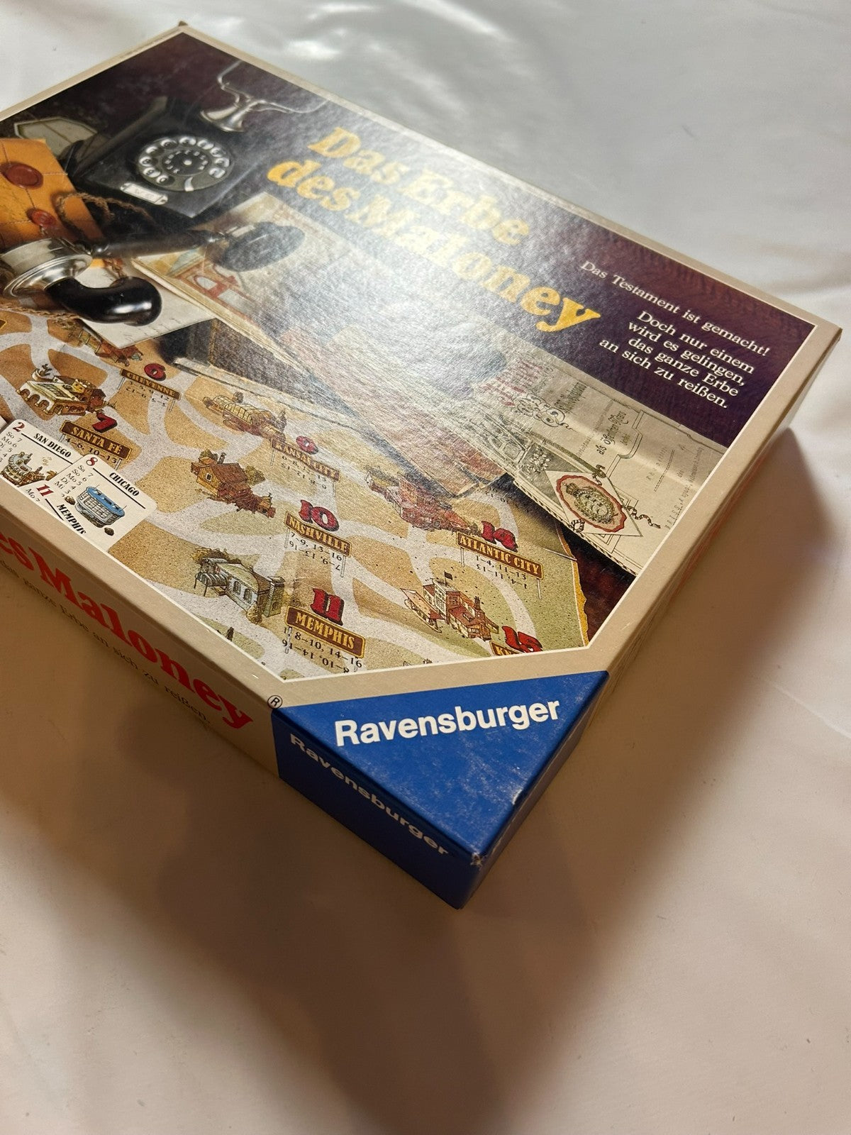 Das Erbe des Maloney – Ravensburger Brettspiel von 1988 – vollständig - Ansicht 4