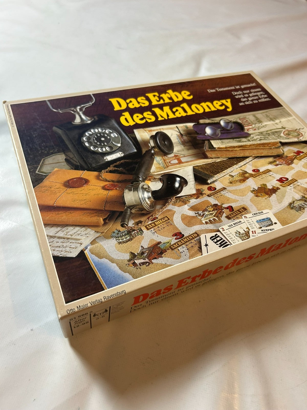 Das Erbe des Maloney – Ravensburger Brettspiel von 1988 – vollständig - Ansicht 5