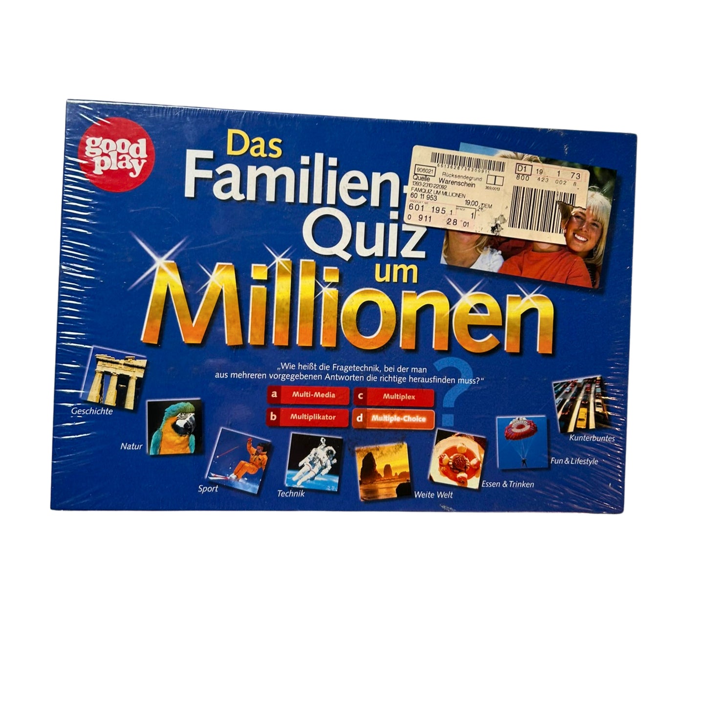 DAS FAMILIEN-QUIZ UM MILLIONEN - Good Play – SKU A5303 – Gesellschaftsspiel neu kaufen bei Brettspielimperium