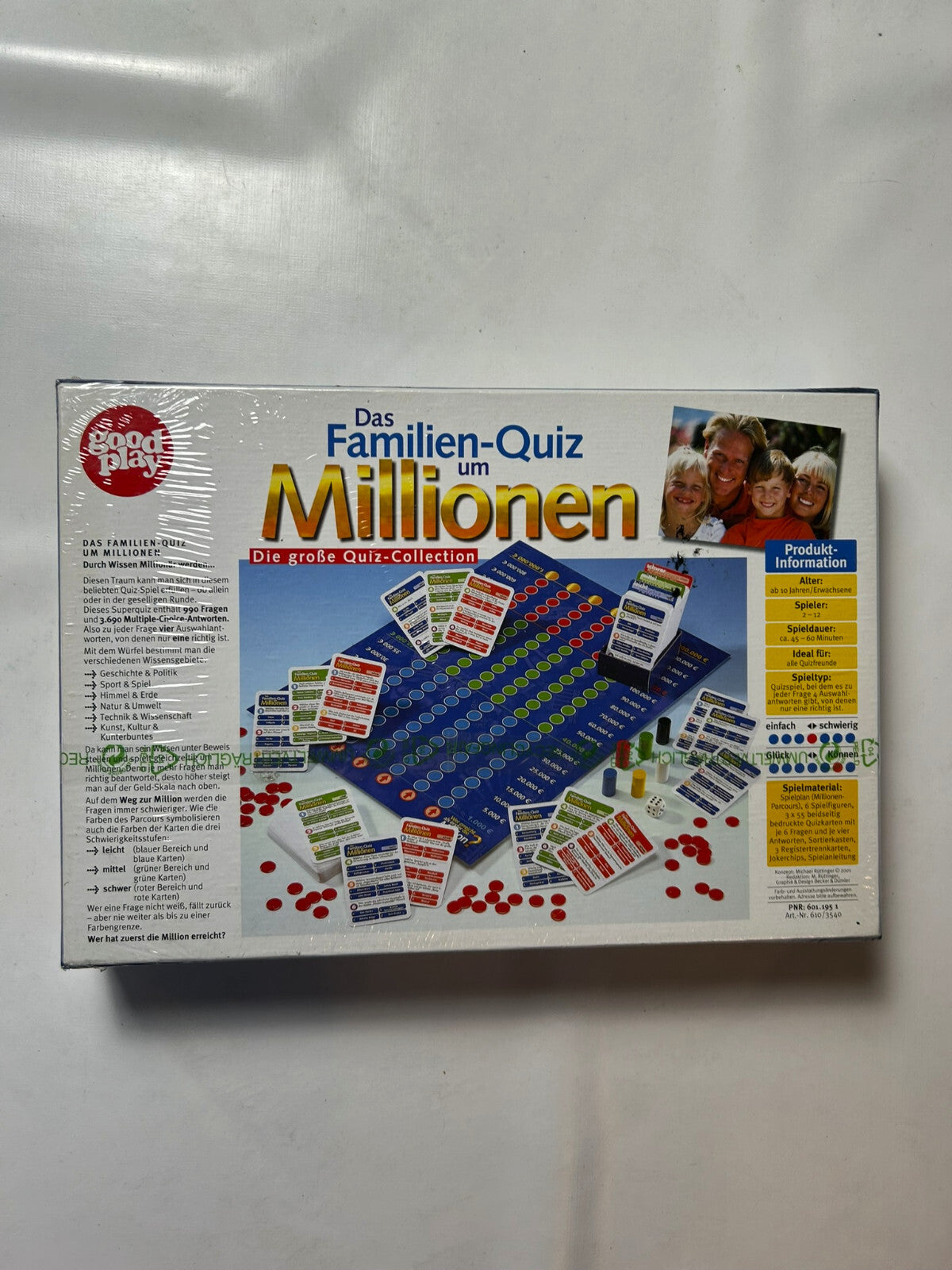 DAS FAMILIEN-QUIZ UM MILLIONEN - Good Play - NEU in Folie - Ansicht 4