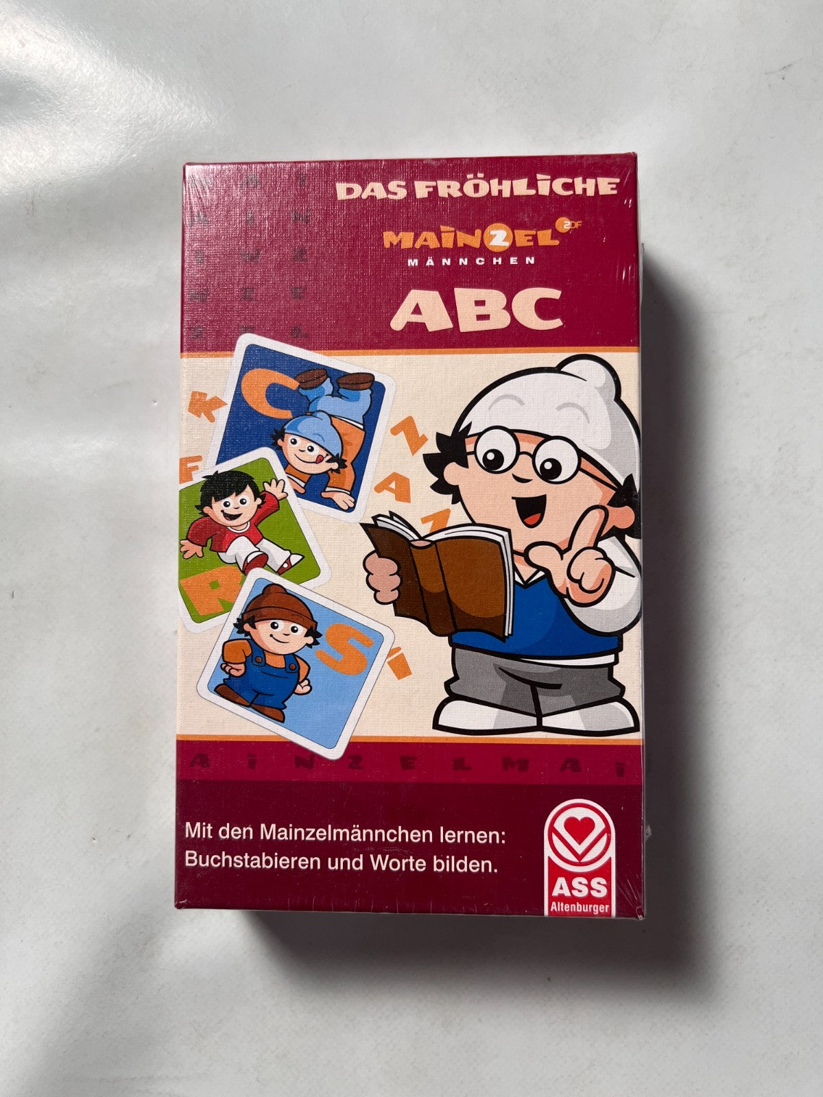 Das fröhliche Mainzelmännchen ABC karten Spiel  Vollständig - Ansicht 2