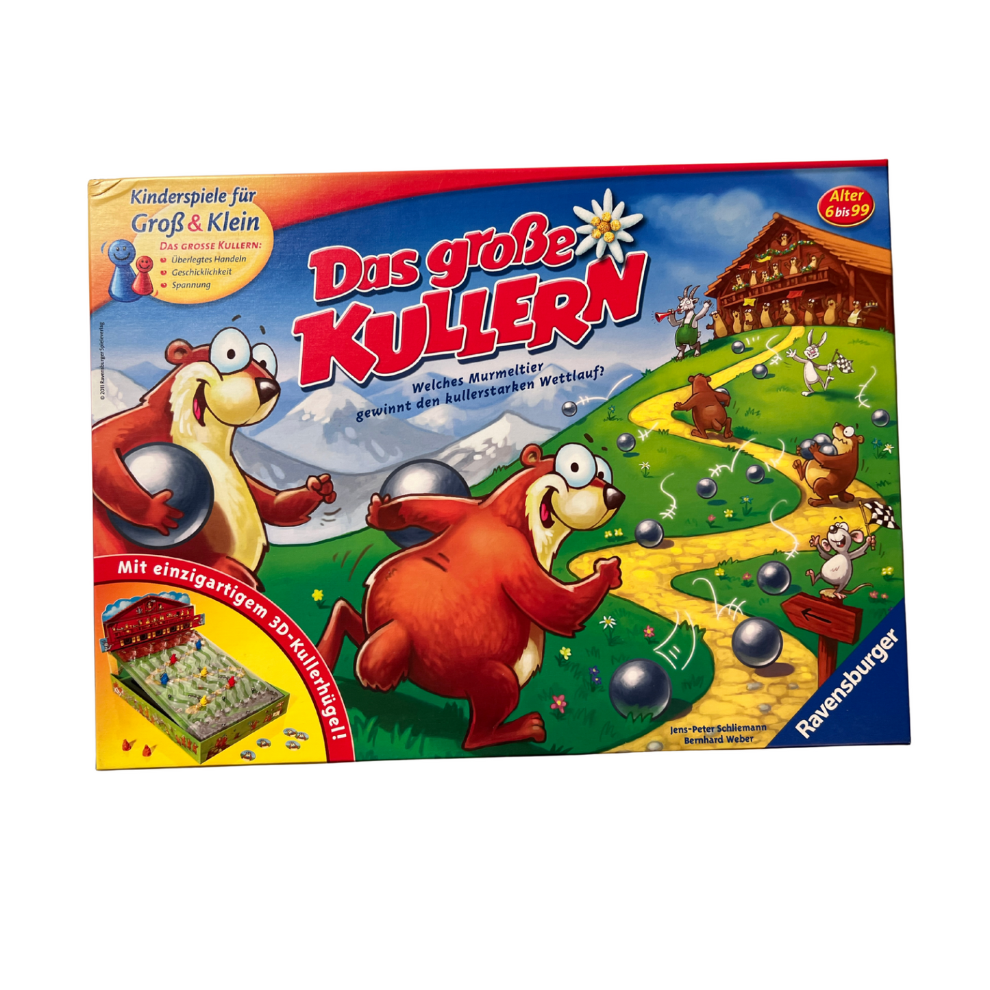 Das große Kullern spiel Brettspiel Ravensburger 2011  Vollständig - Ansicht 1