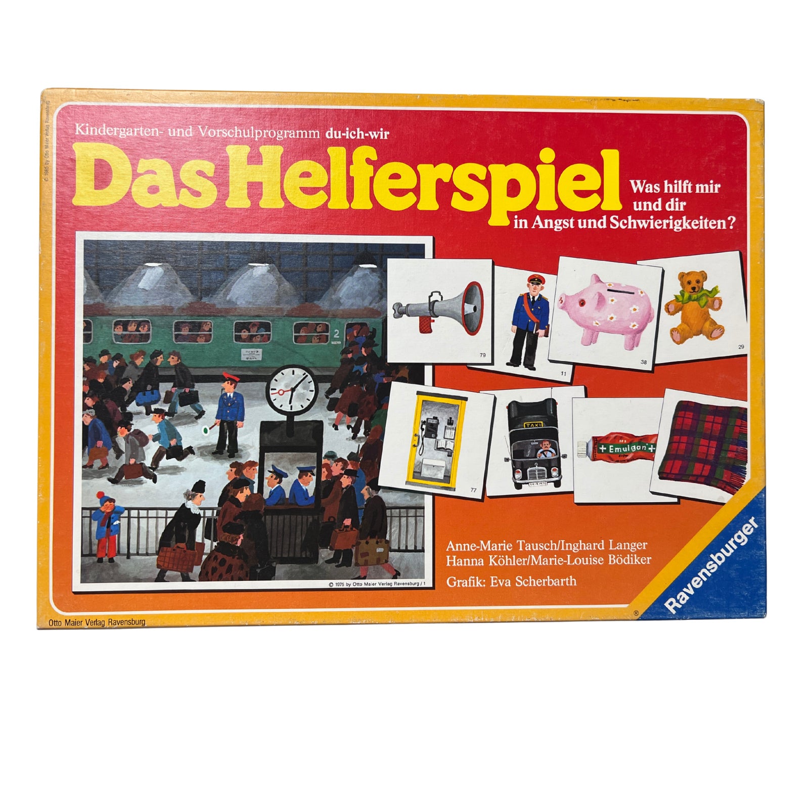 Das Helferspiel Brettspiel Ravensburger 1985 – SKU A9692 – Gesellschaftsspiel gebraucht kaufen bei Brettspielimperium