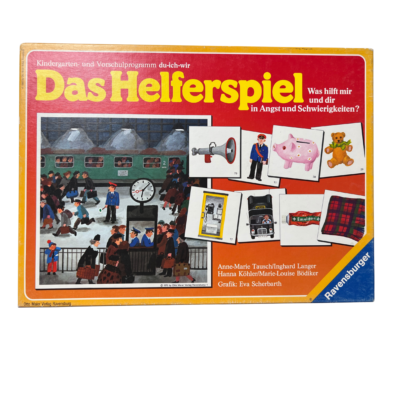 Das Helferspiel Brettspiel Ravensburger 1985  Vollständig - Ansicht 1