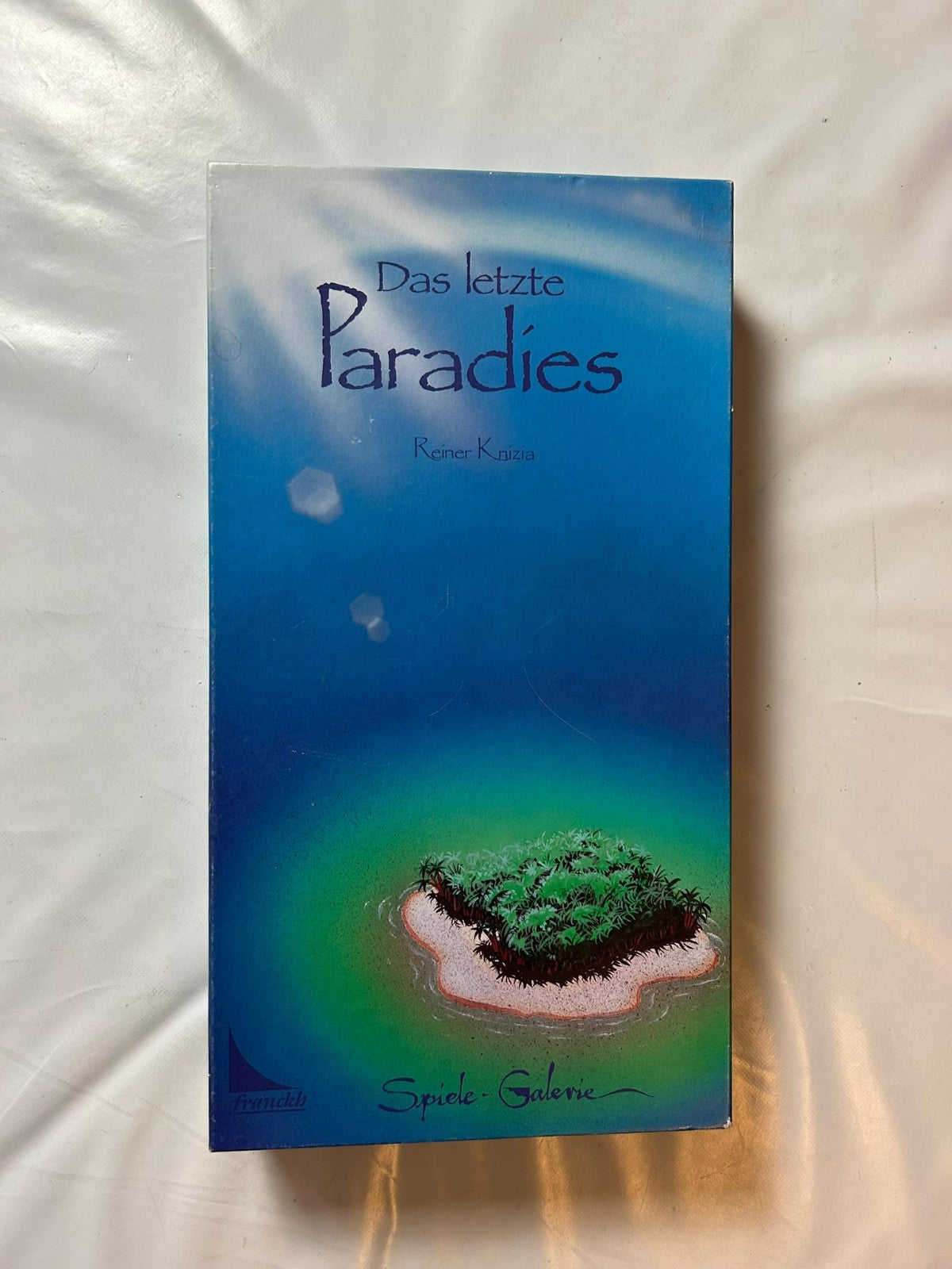 Das letzte Paradies Franckh Spiele-Galerie 1994 Knizia geprüft - Vollständig - Ansicht 2