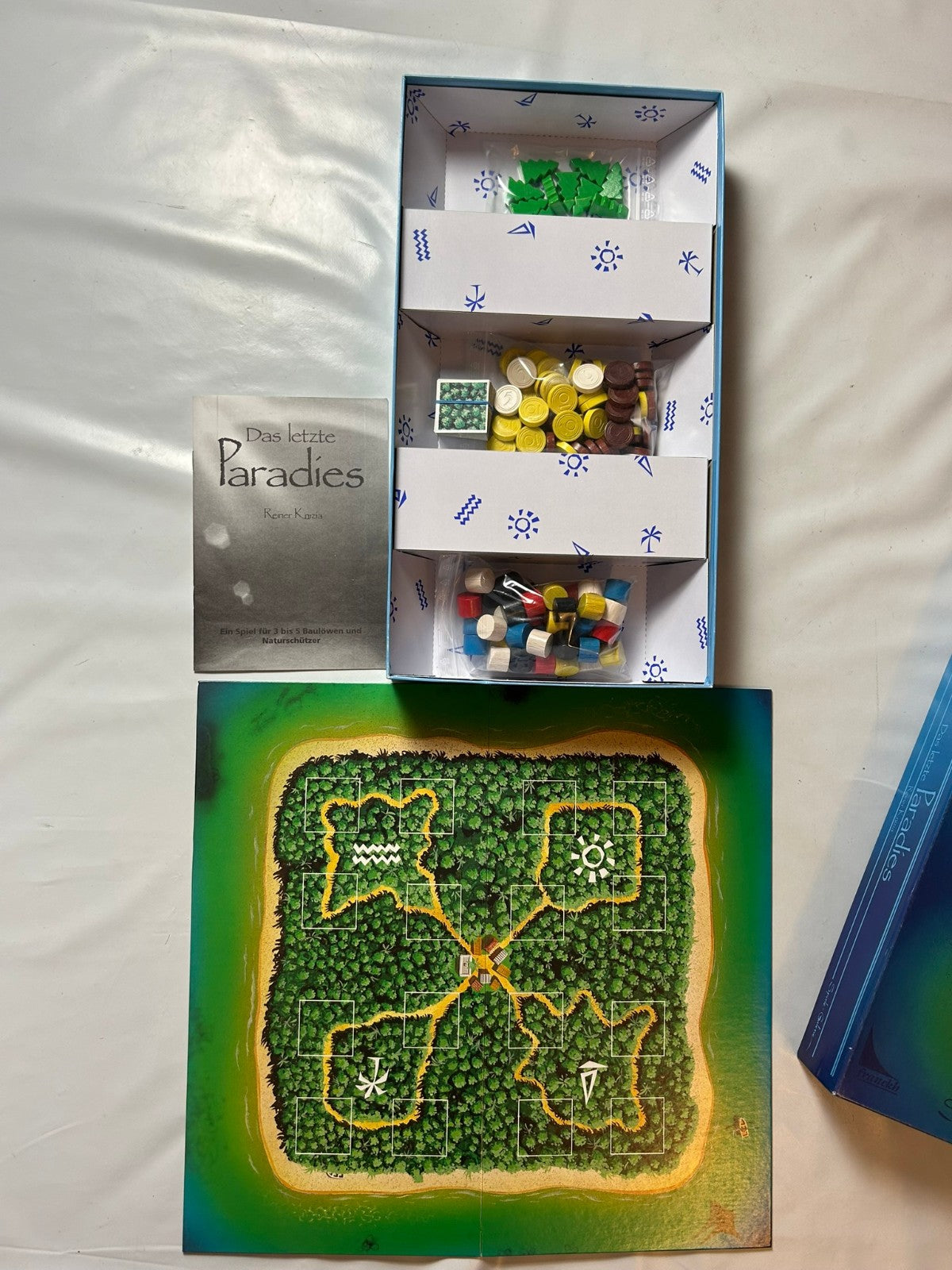 Das letzte Paradies Franckh Spiele-Galerie 1994 Knizia geprüft - Vollständig - Ansicht 6