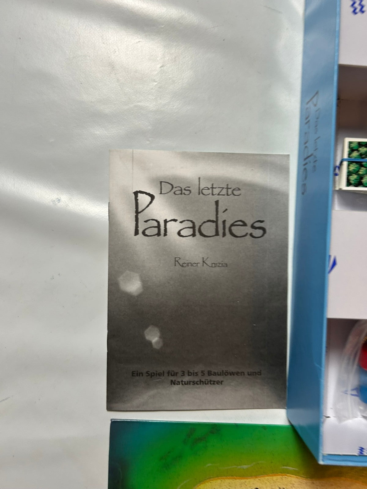 Das letzte Paradies Franckh Spiele-Galerie 1994 Knizia geprüft - Vollständig - Ansicht 7