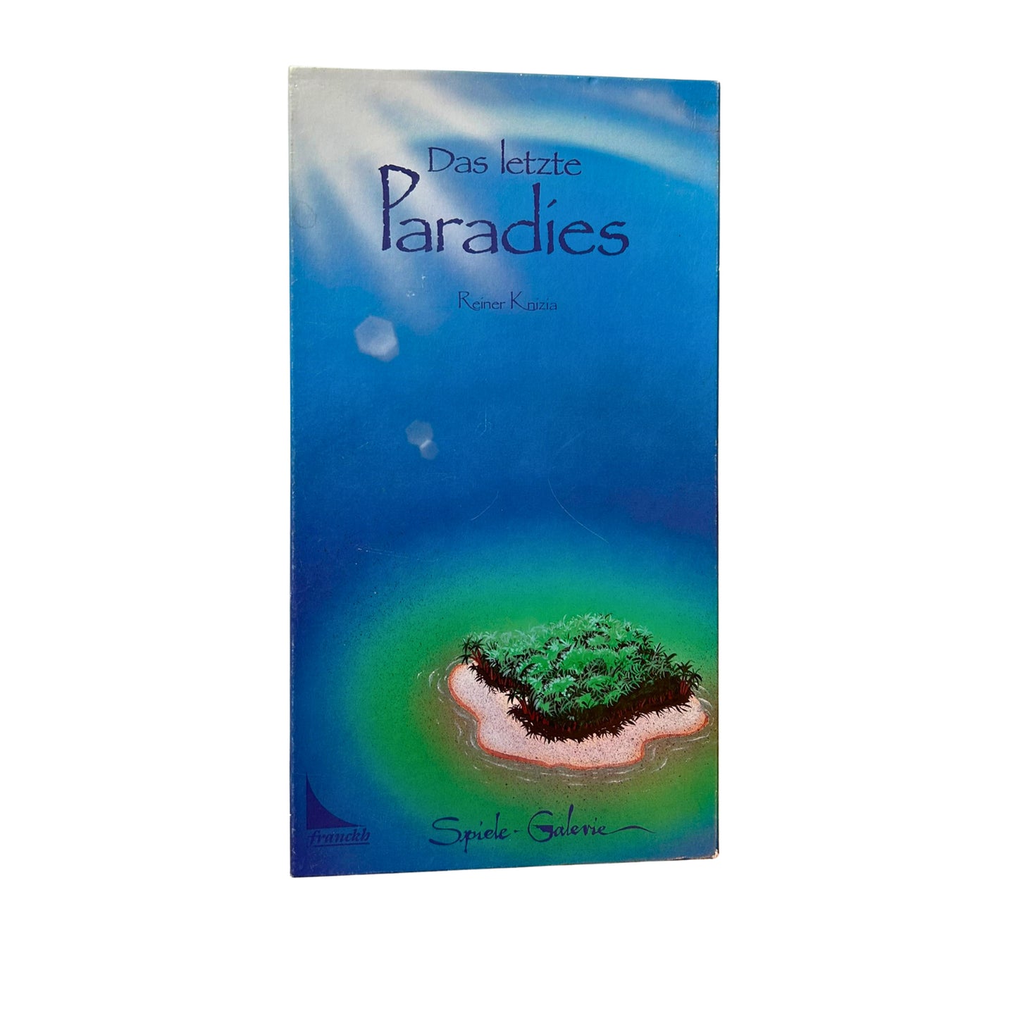 Das letzte Paradies Franckh Spiele-Galerie 1994 Knizia geprüft – SKU W9425 – Gesellschaftsspiel gebraucht kaufen bei Brettspielimperium
