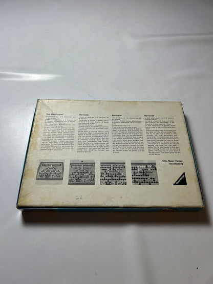 Das Malefiz Spiel Barricade Brettspiel 1971 Ravensburger Spiel - Vollständig - Ansicht 2