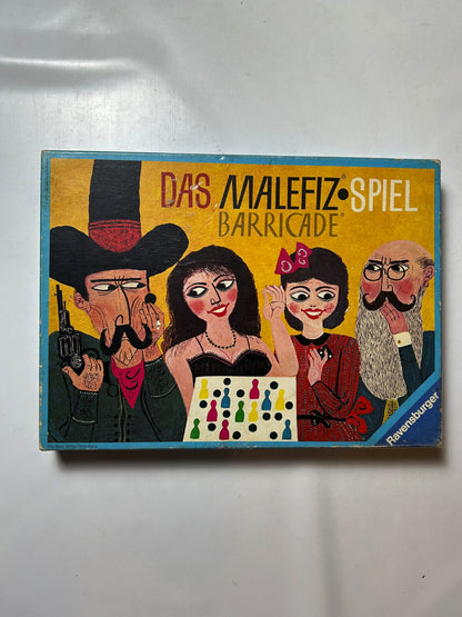 Das Malefiz Spiel Barricade Brettspiel 1971 Ravensburger Spiel - Vollständig - Ansicht 3