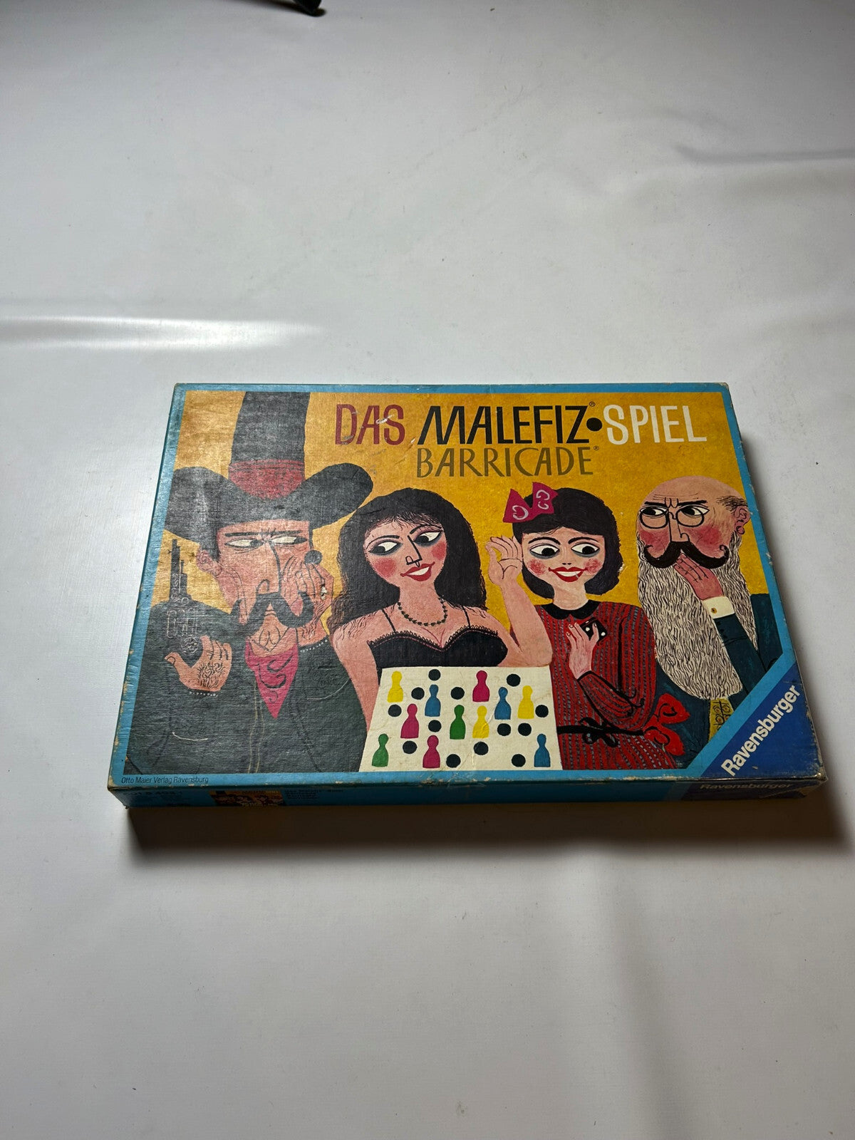Das Malefiz Spiel Barricade Brettspiel 1971 Ravensburger Spiel - Vollständig - Ansicht 4