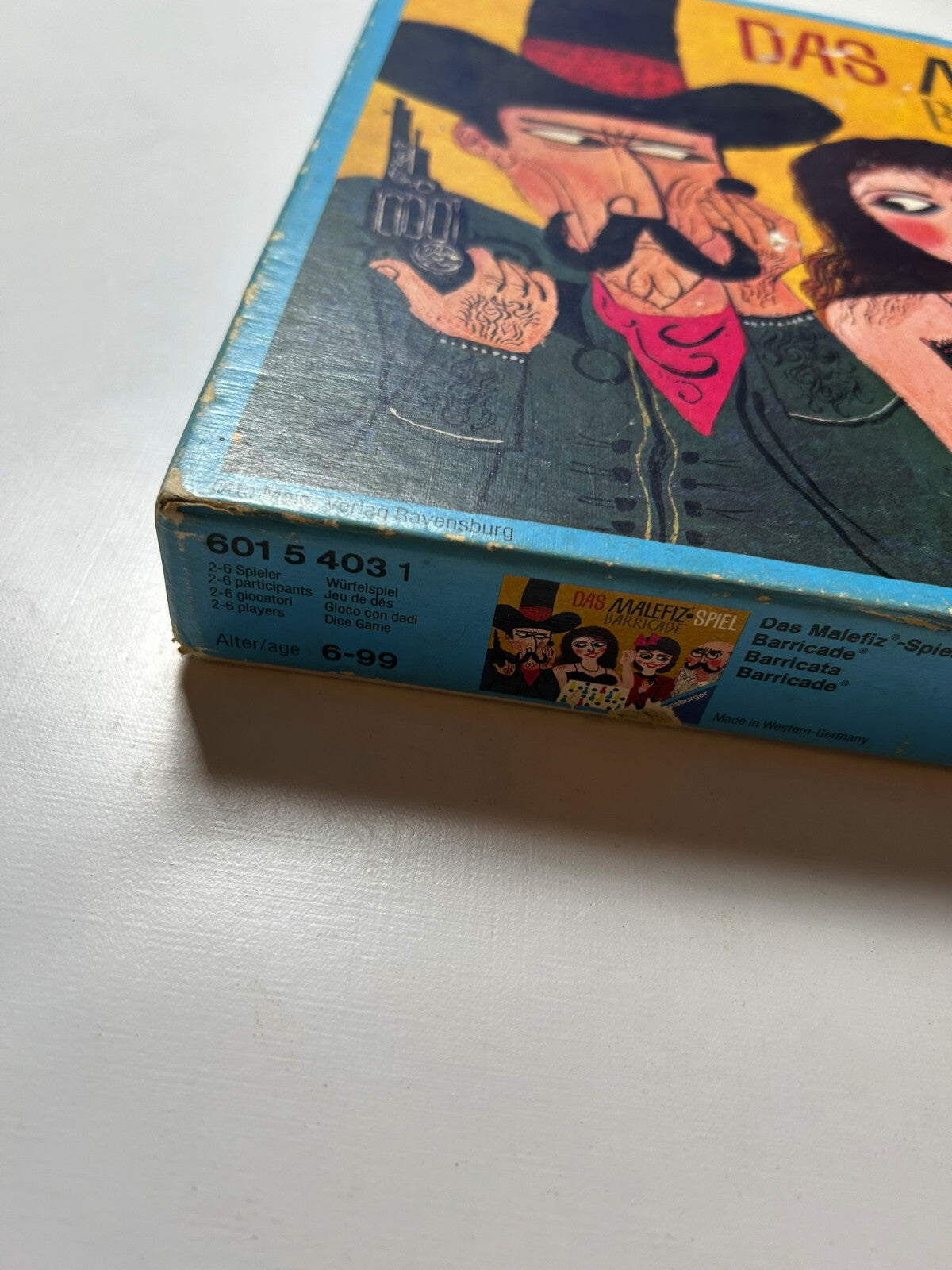 Das Malefiz Spiel Barricade Brettspiel 1971 Ravensburger Spiel - Vollständig - Ansicht 5