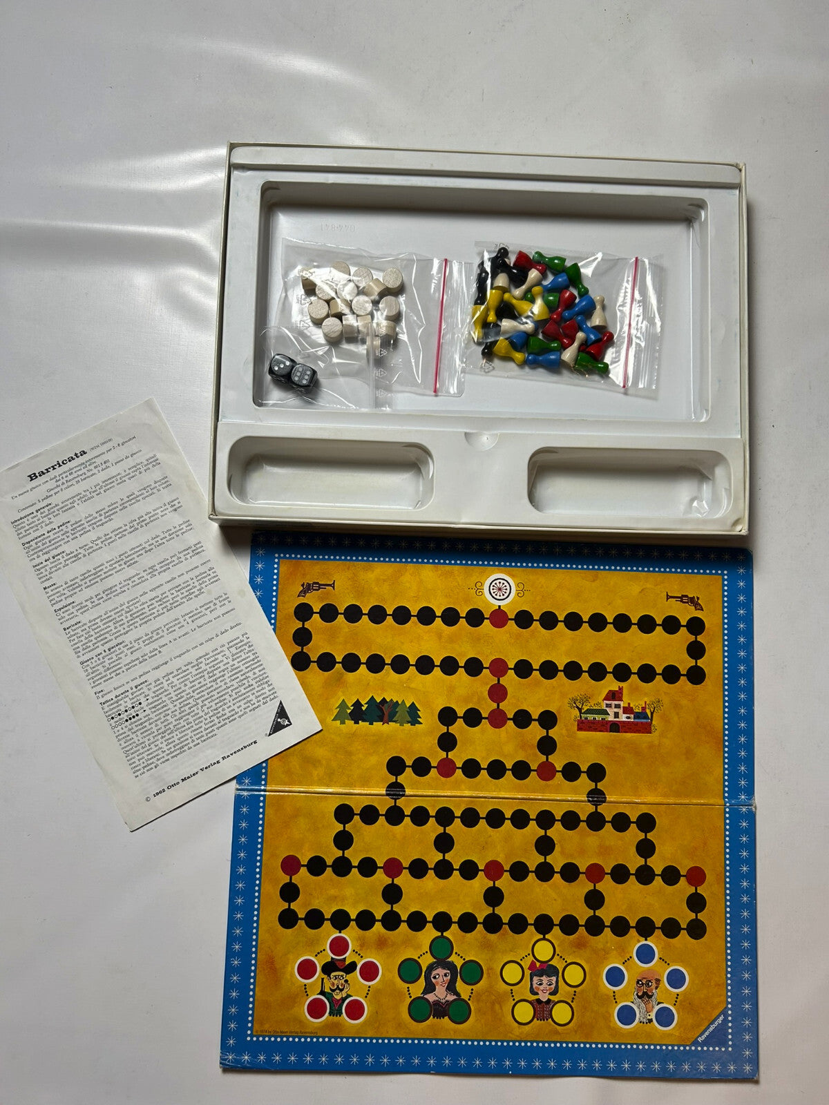 Das Malefiz Spiel Barricade Brettspiel 1971 Ravensburger Spiel - Vollständig - Ansicht 8