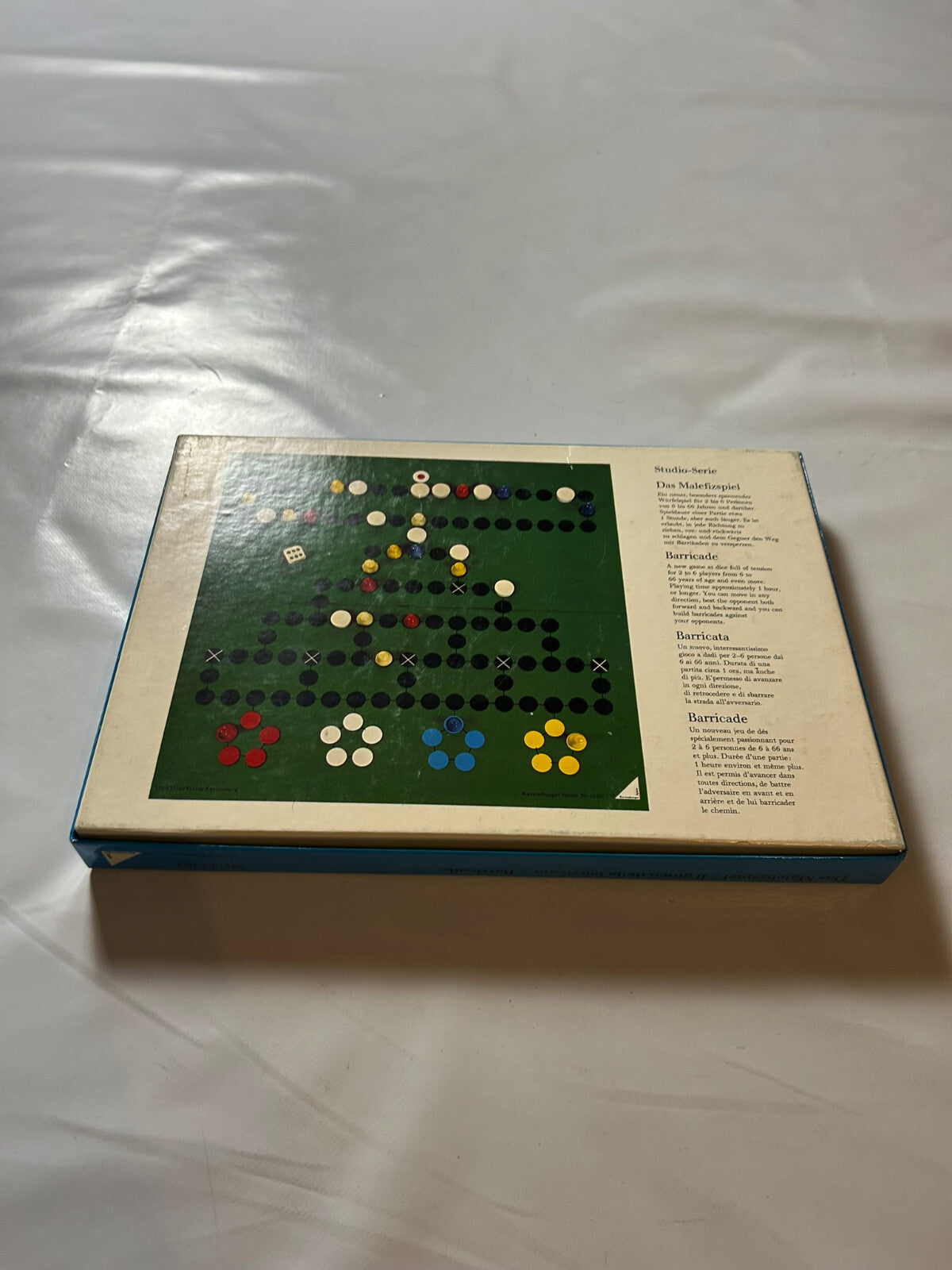 Das Malefizspiel / Barricade Spieleklassiker v. Ravensburger 1968 - Vollständig - Ansicht 10