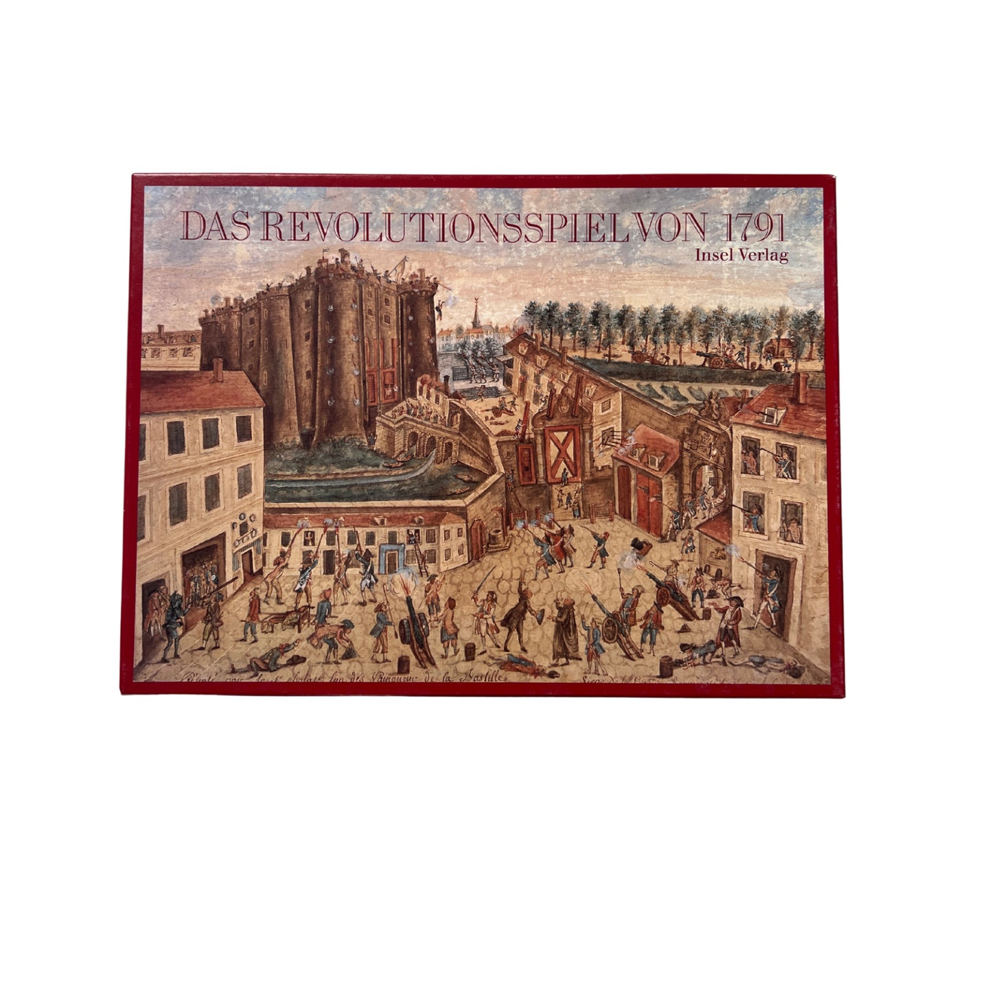 Das Revolutionsspiel von 1791 Insel Verlag – SKU A14177 – Gesellschaftsspiel gebraucht kaufen bei Brettspielimperium