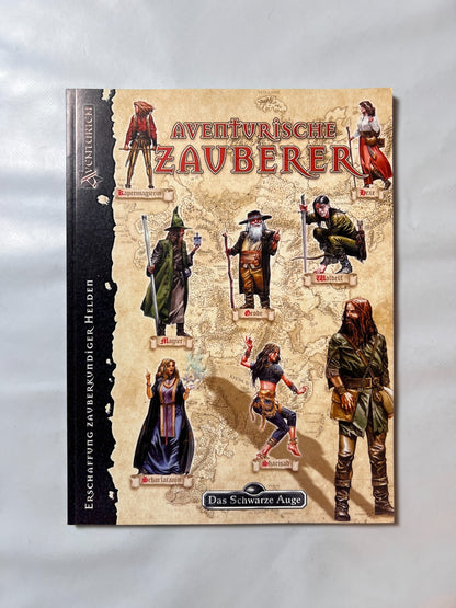 Das Schwarze Auge Aventurische Zauberer Erschaffung Zauberkundiger Helden DSA - Ansicht 2