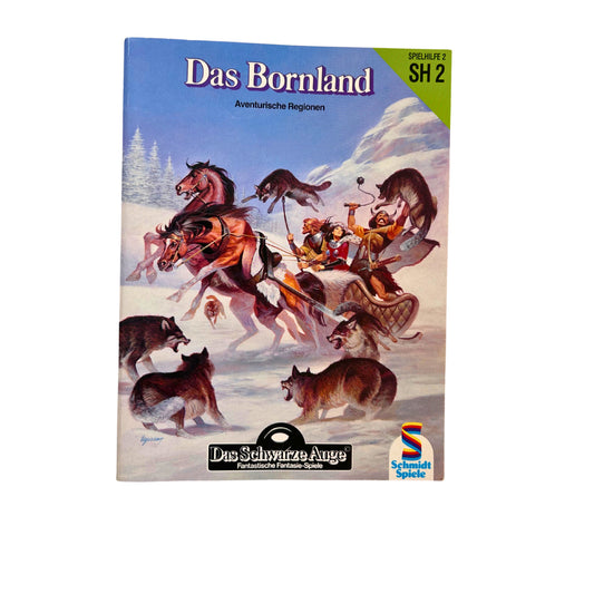 Das schwarze Auge Das Bornland SH2 Heft – SKU A11200 – Rollenspiel-Buch gebraucht kaufen bei Brettspielimperium