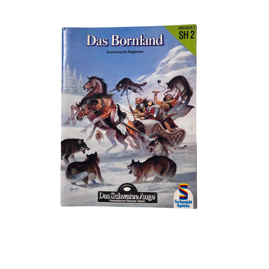 Das schwarze Auge Das Bornland SH2 Heft – SKU A13408 – Rollenspiel-Buch gebraucht kaufen bei Brettspielimperium