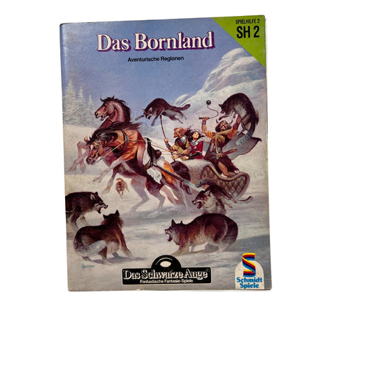 Das schwarze Auge Das Bornland SH2 Heft – SKU A8508 – Rollenspiel-Buch gebraucht kaufen bei Brettspielimperium