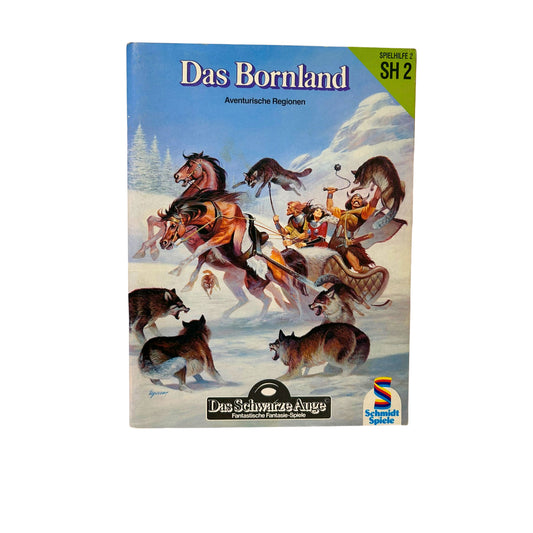 Das schwarze Auge Das Bornland SH2 Heft – SKU A8754 – Rollenspiel-Buch gebraucht kaufen bei Brettspielimperium