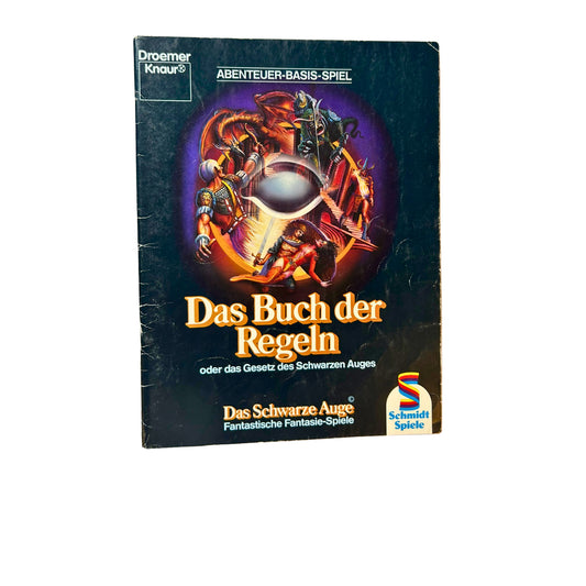 Das Schwarze Auge , Das Buch der Regeln, Droemer Verlag – SKU A7510 – Rollenspiel-Buch gebraucht kaufen bei Brettspielimperium